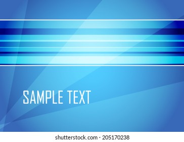 Blue abstract background