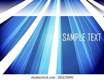 Blue abstract background