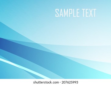 Blue abstract background