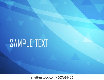 Blue abstract background