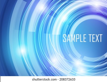 Blue abstract background