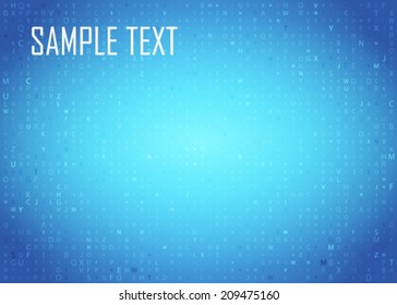 Blue abstract background