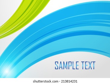 Blue abstract background