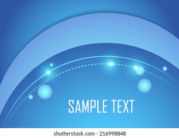 Blue abstract background