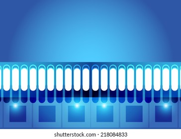 Blue abstract background