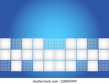 Blue abstract background