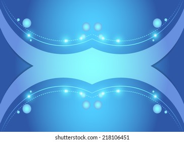 Blue abstract background