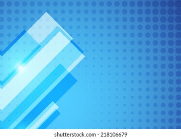 Blue abstract background