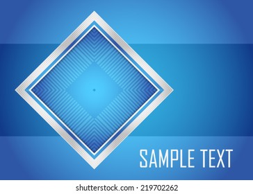 Blue abstract background