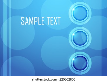 Blue abstract background