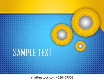 Blue abstract background