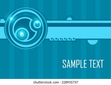 Blue abstract background