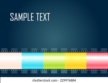 Blue abstract background