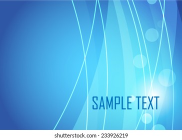 Blue abstract background