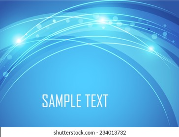 Blue abstract background