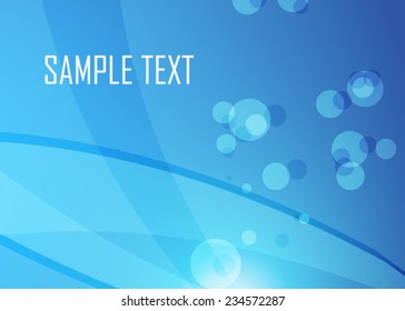 Blue abstract background