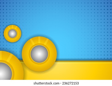 Blue abstract background