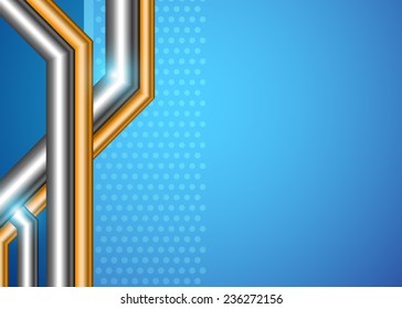 Blue abstract background