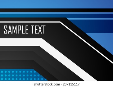 Blue abstract background