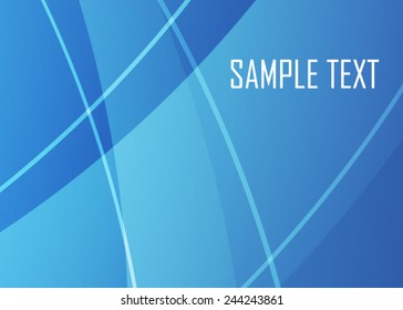Blue abstract background