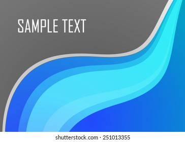 Blue abstract background