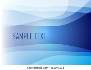 Blue abstract background