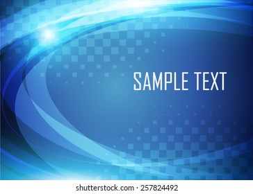 Blue abstract background