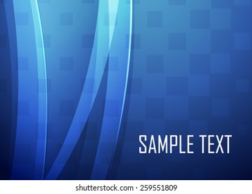 Blue abstract background