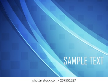 Blue abstract background