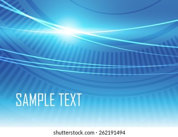Blue abstract background