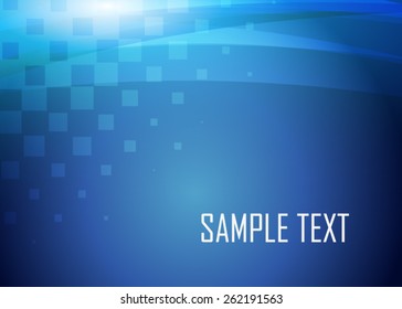 Blue abstract background