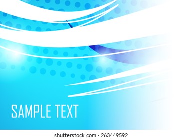 Blue abstract background