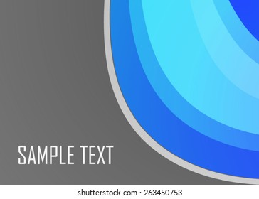 Blue abstract background