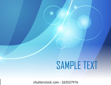 Blue abstract background