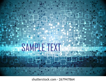 Blue abstract background