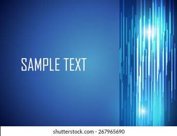 Blue abstract background