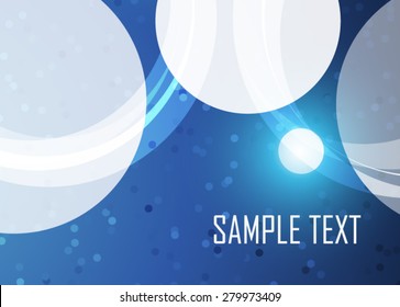 Blue abstract background