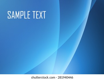 Blue abstract background