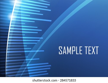 Blue abstract background