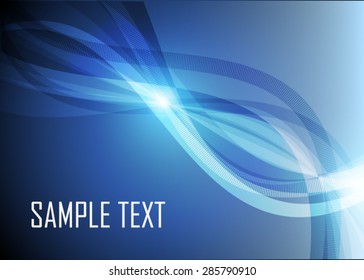 Blue abstract background