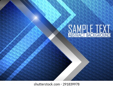 Blue abstract background