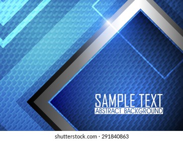 Blue abstract background