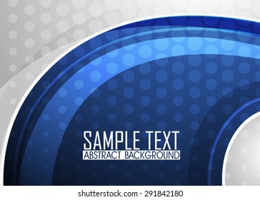 Blue abstract background