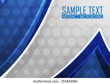 Blue abstract background