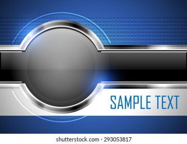 Blue abstract background