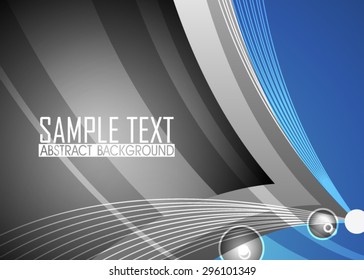 Blue abstract background