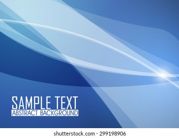 Blue abstract background