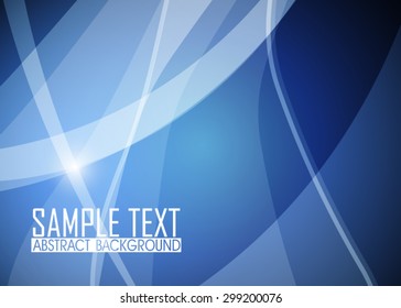 Blue abstract background 