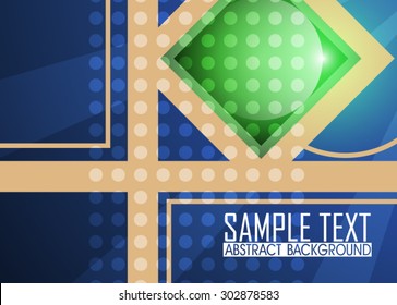 Blue abstract background