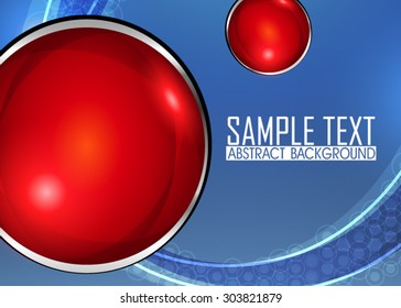 Blue abstract background